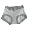 Pantaletas jacquard texturizadas ultrasuaves sin costuras para mujer, de clase A, tiro medio, hipoalergénicas, entrepierna de algodón antibacteriano, calzones transpirables