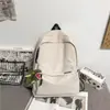 Mochila Masculina Simples Mochila de Viagem de Grande Capacidade Mulheres Casual Japonês Estudantes do Ensino Médio Estudantes do Ensino Médio Escolar para Homens
