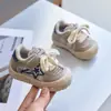 Zapatos para Caminar de Bebé Estilo Primavera y Otoño Moda para Niñas Zapatos para Correr Zapatos Casuales Niños Suela Suave Antideslizantes Transpirables Zapatos Deportivos