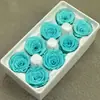 Flor Mágica Flor Eterna Grado AB 4-5 Rosa Caja Entera diy Bolsa de Material Floral Cubierta de Vidrio Día de San Valentín Unicornio
