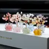 Producto popular transfronterizo: Árbol de Citrino, Cuenco del Tesoro, Taza de Té, Grava de Cristal Natural, Árbol del Dinero, Decoración Creativa Hecha a Mano para el Hogar