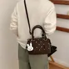 Bolso de Mano de Alta Gama para Mujer Primavera/Verano Transfronterizo Estilo Nuevo Bolso Cruzado Simple de Moda Versátil Bolso Boston Almohada