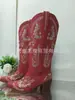 Novas Botas de Equitação de Couro Estrangeiro Tamanho Grande Bordadas Retro com Rebites Salto Grosso Botas Longas Botas de Cowboy Ocidentais