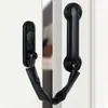 Corrente anti-roubo espessa de aço inoxidável para portas de hotel e pousada, ferrolho de porta de alta resistência, tranca de segurança para porta e pino de trava - atacado