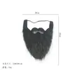 Barba Falsa Divertida Barba Falsa Bigote de Gato Falso Decoración de Disfraz Cosplay Suministros para Fiesta de Halloween Navidad