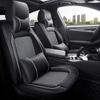 Cojín para Asiento de Coche Cubierta de Asiento de Cuero Completo Alas Laterales Totalmente Cerrado Universal para las Cuatro Estaciones Cojín para Asiento de Coche Transpirable y Resistente al Desgaste Cubierta para Cojín de Asiento de Coche