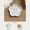Belleza atemporal - Set de platos de cena de cerámica pintados a mano con lunares de alta estética para uso doméstico, exquisito para platos de desayuno, ensalada de verduras y postre
