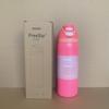 Botella de Agua Deportiva Owala 32oz de Doble Uso con Asa, Tapa de Botón, Taza Aislante de Acero Inoxidable 304 para Exportación, Taza para Frutas
