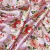 En stock Satén Estampado Satén Seda Cheongsam Forro Adorno para la Cabeza Cinta Tela