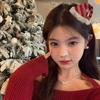 Lindo Gorro Rojo de Navidad Pinza para el Cabello con Flequillo Pinza para el Flequillo Roto Delantero Pinza para el Cabello Accesorios para Fotos Ambiente Disfraz