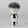 Brocha de afeitar para hombre Cerdas suaves Cepillo para barba Cabello de fibra de nailon Fibra artificial Brocha espumante Cepillo para barba Set de brochas de afeitar