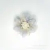 Tecido Estéreo de Organza Gaze Flor Flor Artificial DIY Headwear Handmade Grampo de Cabelo Material Sapatos e Chapéus Acessórios de Vestuário