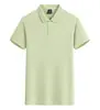 Camisas Polo de Algodão de Fibra Longa com Gola Reversível e Manga Curta, Camisetas de Trabalho Estampadas com Logo no Atacado, Camisas Culturais Bordadas para Grupos Corporativos
