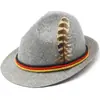 Chapéu de Halloween Chapéu Alemão de Oktoberfest Chapéu Cinza de Munique Acessórios de Decoração para Festival de Carnaval