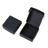Regalos para Ocasiones Especiales, Dulces de Boda, Cajas Pequeñas de Regalo para Fiestas, Cajas de Empaque de una Sola Capa, Cajas de Cartón Kraft Negro con Forma de Avión, Jabones Artesanales