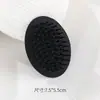 Peine de goma elástica multiespecificación, lindo peine de cojín de aire de macarrón, peine de masaje ovalado para el cabello, peine de goma directo del fabricante