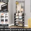 Sapateira Simples para Quarto Dormitório Porta de Entrada Sapateira e Chapéu Rack de Corredor Prateleira de Armazenamento Multifuncional Dropshipping
