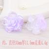 Nuevo Morado Barroco Rosa Mariposa Haciendo DIY Funda de Teléfono Gel Crema Horquilla Bolsa Ciega Bolsa de Material