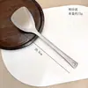 Espátula de Titânio Puro Padrão Martelo Espátula Colher Grande para Sopa Doméstica Escorredor Espessado Resistente a Altas Temperaturas Estilo Acampamento ao Ar Livre Conjunto de Utensílios de Cozinha de Titânio
