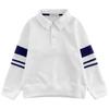 Polo para niño 2022 nuevo versión coreana para niños de otoño e invierno con forro polar cuello de sol cálido para niños camisa base tendencia