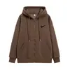 Venta Directa de Fábrica Sudadera con Capucha y Cordón para Hombre de Manga Larga Otoño e Invierno Cárdigan Casual Diario Sudadera con Cremallera