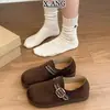 Zapatos Birkenstock de cuero genuino de cobertura total para mujer, nuevo modelo de otoño 2026, sin cordones, suela blanda, zapatos cómodos y no cansados para mujer