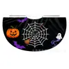 Capas Negras de Halloween Europeas y Americanas Hechas a Medida de Fábrica para Niños y Niñas con Diseños Impresos de Calabaza, Fantasma y Murciélago, con Cordones