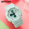 Reloj Sanda, reloj deportivo de moda, multifuncional, para estudiantes, electrónico, para hombre, resistente al agua, de cuarzo, de una generación, venta al por mayor