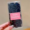 Elástico de Cabelo Infantil Lenço de Cabeça Feminino Meninas de Alto Valor Não Bagunçam o Cabelo Corda de Cabeça para Trança de Bebê Elástico para Rabo de Cavalo de Menina Anel de Borracha