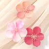 Estilo Ins Flor de Ciruelo Fresca Artificial Cabeza de Flor Material Hecho a Mano DIY Pasador Tocado de Flor Corona Paquete de Dolor Decoración de Belleza