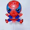 Celebridade da Internet Transfronteiriça Grande Clipe Vara de Puxar Filme de Alumínio Animal de Desenho Peppa Pig Balão Brilhante Atacado Barraca de Rua de Mercado Noturno Atacado