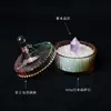 Cuenco desmagnetizador de cristal natural, piedra en bruto de cristal blanco, pulsera de piedra triturada, pulsera, piedra de purificación y desmagnetización, recipiente para guardar joyas