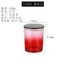 Taza de vela de vidrio DIY hecha a mano botella de aromaterapia taza vacía spray de color creativo adornos para sala de estar dormitorio fabricantes venta al por mayor