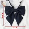 Corbata Negra Pequeña para Niñas jk Estilo Japonés Lazo Nudo sin Nudo Estilo Preppy dk Camisa Accesorios de Uniforme para Hombre Decoración Corta