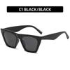 Gafas de sol de moda para hombres y mujeres, gafas de sol de moda 5154, gafas de sol europeas y americanas, nuevas, al por mayor, caja con personalidad para todos los partidos