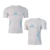 Nueva camiseta casual de estilo japonés para exteriores, de secado rápido, para esquí, para hombres y mujeres, camiseta de capa base cálida de invierno para deportes, que absorbe el sudor