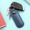 Funda Protectora para Memoria USB Colgante para Llavero de Tarjeta de Memoria USB Llavero de Tarjeta SD Estuche de Cuero Bolso de Accesorios Digitales de Cuero para Cosméticos