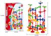 Pista bloques bola 105 piezas laberinto tridimensional 3D tubo DIY Iluminación rompecabezas bloques juguetes transfronterizos