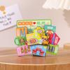 Pegatinas de madera para refrigerador, Zhejiang, Hangzhou, Ningbo, Wenzhou, área escénica, regalos creativos, pegatinas magnéticas de madera, recuerdos turísticos