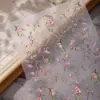 Sky Novo Estilo Chinês Rosa Flor de Pessegueiro Adesivos para Unhas DIY Adesivos de Decoração de Unhas Planas Estilo Chinês Tradicional