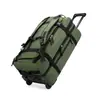 Mochila de Carrinho Grande Capacidade Transfronteiriça, Nova Mochila Impermeável Tendência Multifuncional para Exterior, Bolsa de Mão de Viagem