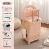 Mala Infantil de 20 polegadas com Abertura Frontal, Rodas com Freio e Encosto Elevado para Viagens de Pais e Filhos, Atacado