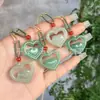 Colgante de Aventurina en Color Agua Clara, Mariposa de Aventurina, Hoja Ruyi, Colgante de Buda y Amuleto de Paz Joyería de Jade