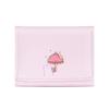 Cartera pequeña con paraguas ~ Cartera coreana sencilla de color sólido para mujer, monedero de PU para estudiante, cartera de mano para mujer