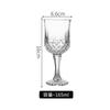 Taça de cristal vintage em relevo, taça de pedra, copo para uísque quente, copo de cerveja, copo de vinho, taça para beber champanhe