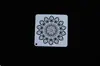 Amazon pintura de animal de estimação modelo graffiti infantil Mandala placa de cópia vazada decoração de pintura de parede modelo vazado diy