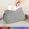 Caja de Pañuelos Tejida de Lujo Ligero Hogar Creativo Sala de Estar Almacenamiento Coche Simple Color Sólido Caja de Papel Caja para Servilletas de Papel