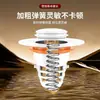 Tapón de Desagüe para Lavabo Tipo Pulsador Núcleo Pop-Up Universal Accesorios para Desagüe de Lavabo Filtro Anti-Cabello