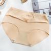 Edición Extra Plus de Grasa Malla Transpirable de Seda de Hielo Sin Costuras Talla Grande Ropa Interior Femenina Una Pieza Sexy de Cintura Media Levanta Glúteos