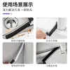 Casa de banho Long Strip Gap Brush WC Kitchen Tile Dead Angle Limpeza Multifuncional Janela Deslizante Porta Dust Brush